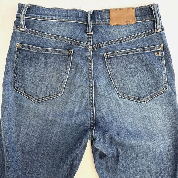 Madewell 10" High Rise Skinny Jeans Womens 27x27 Lyocell Blend Stretch Ankle - Picture 6 of 12